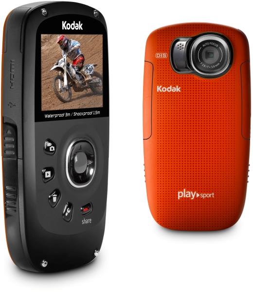 Kodak ZX5 Playsport Pocket Video Camera Gen2 RED Ψηφιακες