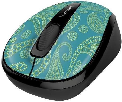 Microsoft Wireless Mobile Mouse 3500 Teal/green - Ποντικια (PER.570904)
