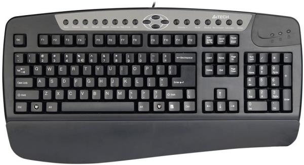 A4tech Kb-8 Keyboard Ps/2 US Layout - Πληκτρολογιο (PER.571259)