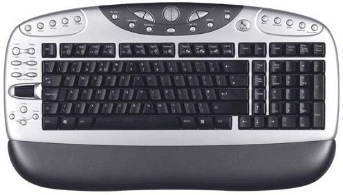 A4tech Kbs-26 Anti-rsi Multimedia Keyboard Ps/2 US Layout ...