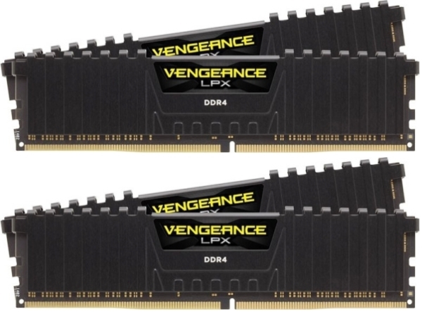 RAM Corsair Cmk32gx4m4z3200c16 Vengeance LPX Black 32gb 4x8gb Ddr4 3200mhz Quad KIT ram PER.577157