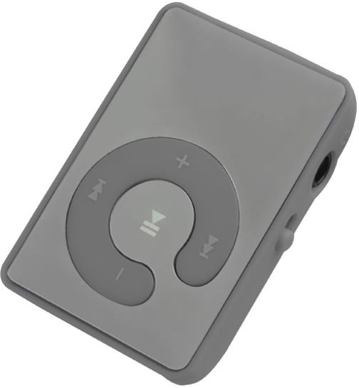 Setty MP3 Player Mirror Microsd Slot Black + Earphones Mp3 player