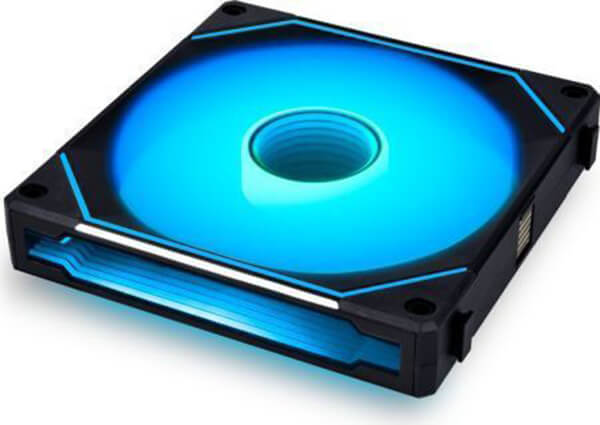 LIAN LI UNI FAN INFINITY SINGLE BLACK - ARGB PWM 140MM 0,200~1600RPM (1PCS) NO CONTROLLER CASE FAN