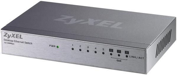Zyxel Es 108a 8 port Desktop Fast Ethernet Switch Switch PER 614129 