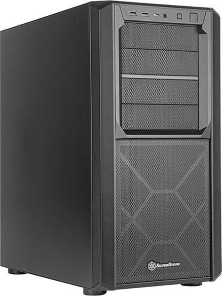 CASE SILVERSTONE SETA D1 BLACK SST-SED1-B