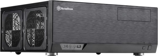 CASE SILVERSTONE GD09B-C BLACK