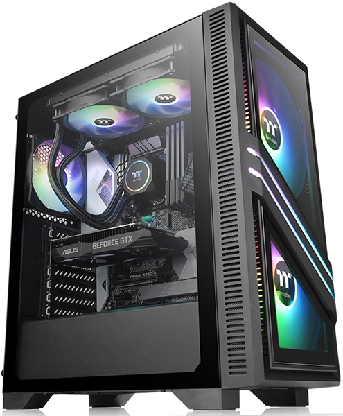 CASE THERMALTAKE VERSA T35 TG RGB BLACK