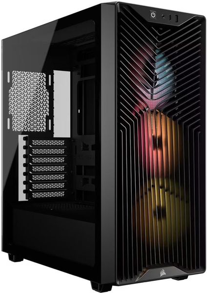 CASE CORSAIR 3200D RS ARGB MID-TOWER TEMPERED GLASS BLACK