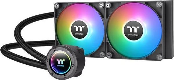 THERMALTAKE TH240 V2 ARGB SYNC AIO 240 LIQUID CPU COOLER BLACK