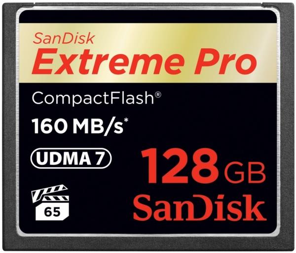 Sandisk Sdcfxps-128g-x46 Extreme PRO 128gb Compact Flash Udma-7 Memory