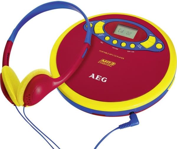 AEG CDP 4228 Portable CD Player RED Cd player (PER.703976)