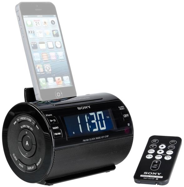 Sony Icfc11ip Ipod AND Iphone Dock Clock Radio Black Radios (PER.704931)