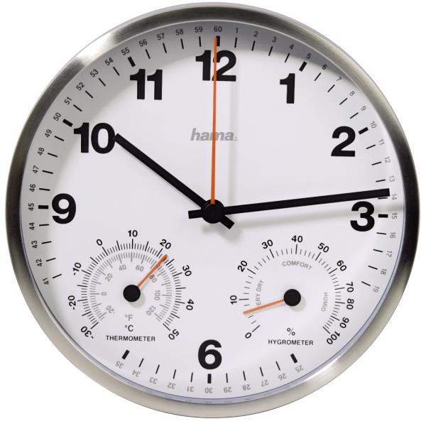 Hama 92641 Cwa200 Wall Clock White Face Ρολογια (PER.752918)
