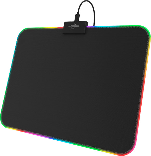 Hama 113795 Urage RAG Illuminated LED Gaming Mouse PAD Speed Version ...