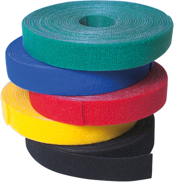 Logilink Kab0050 Wire Strap With Velcro Tape 16mm 4M Black