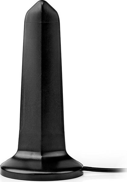 Antenne HDTV D'Intérieur 0 - 25 Km Gain De 30 - 36 DB FM/VHF/UHF Noire