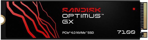 SSD SANDISK SDSP71500GAN-000E0 OPTIMUS GX 7100 500GB NVME PCIE GEN4 X4 M.2 2280