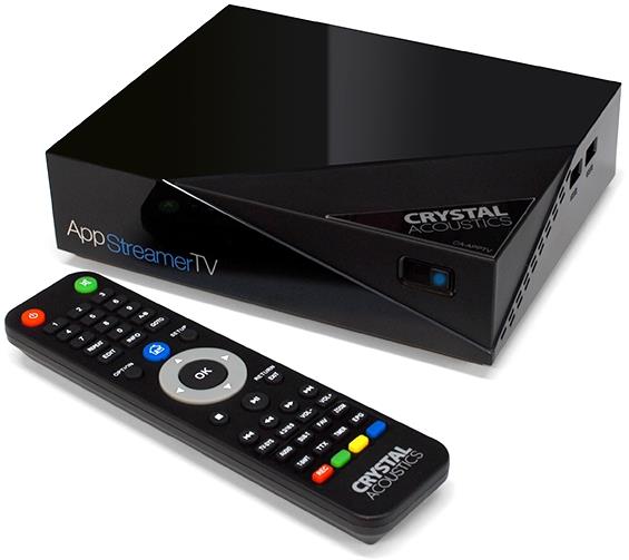 Crystal Audio Appstreamertv Media Player With Twin Dvbt Set top box