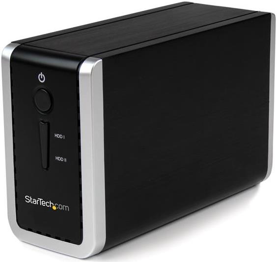 Startech Dual BAY 3.5'' Sata External Hard Drive Enclosure USB 3.0