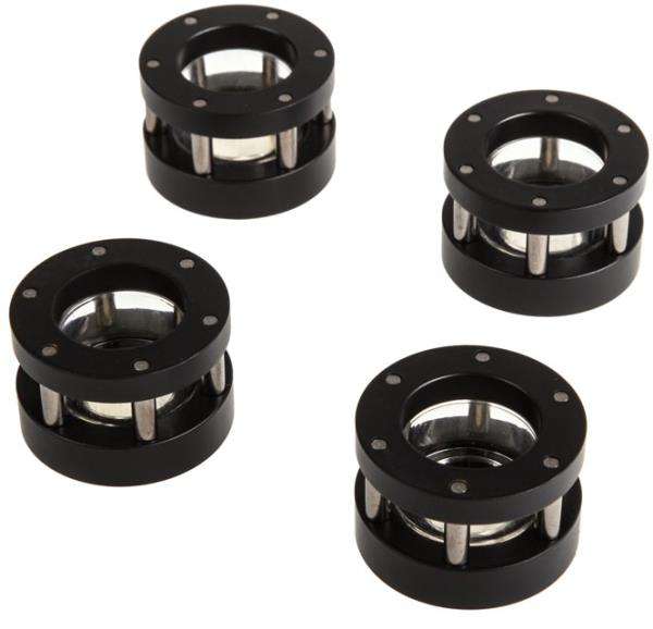 Monsoon Chain GUN Hardline Fitting 16/13mm 4pack Chrome Black