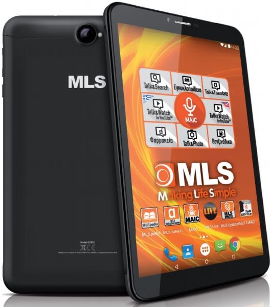 Tablet MLS JET 3G 8'' IPS Quad Core 16gb 2GB 3G Wifi BT GPS Android 5.1