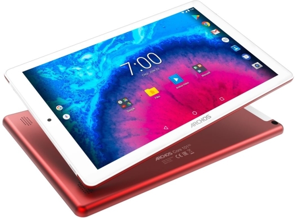 Custodia Protettiva Per Tablet Archos Core 101 3G V2 - Blu, Ecopelle Con Supporto E Porta Stilo