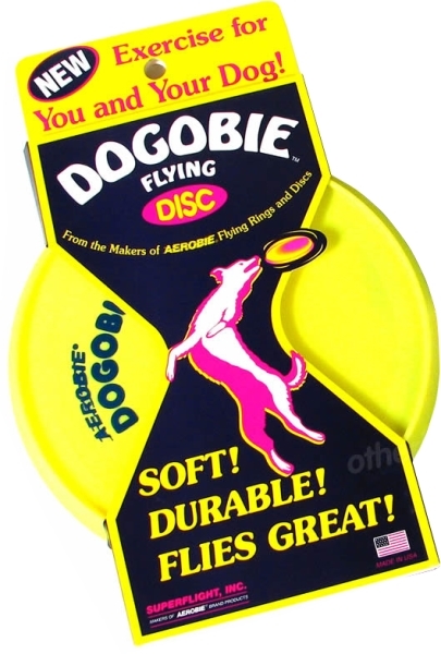 Frisbee Aerobie Dogobie Pour Chien - Souple Et Résistant - Jeu D'Extérieur Pour Toutou