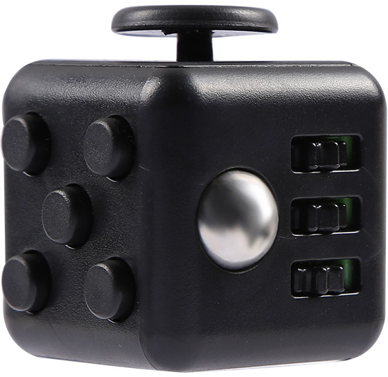 Fidget Cube Black/black Fun gadgets (PER.939176)