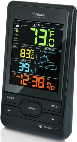 Oregon Scientific BAR206S / BAR206SA Wireless Weather Forecast Temperature  Station - Color LCD Screen