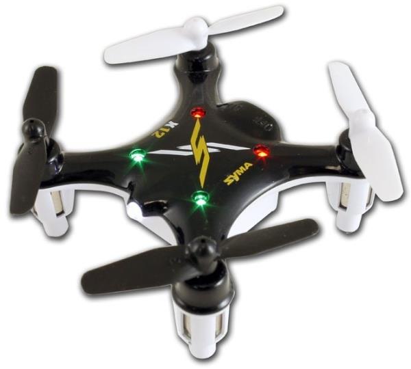 Syma X12s Nano 2.4g 4CH Remote Control Quad Copter With Gyro Black ...