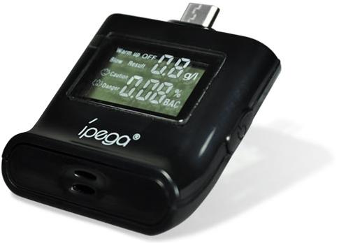 Ipega Alcohol Tester For Android Black - Mobile gadgets (PER.996645)