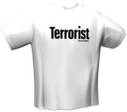 gamerswear terrorist t shirt white l photo