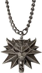 jinx witcher medallion and chain necklace photo