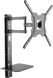 maclean mc 772 tv wall mount 32 55 with shelf photo