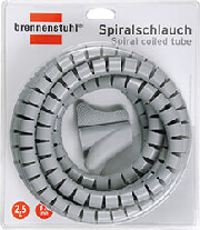 brennenstuhl 1164360 spiral hose grey photo