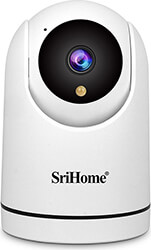 srihome sh042 wireless ip camera 1080p pan tilt night vision