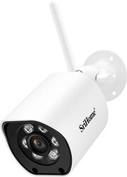 srihome sh034 wireless ip outdoor camera 4mp 1440p h265 night vision ip66 led spotlights photo