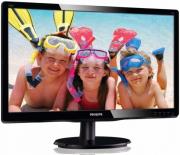 philips 196v4lsb2 185 lcd monitor black photo