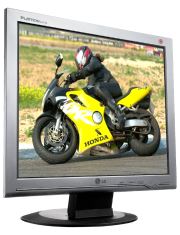 lg 17 lcd l1717s silver photo