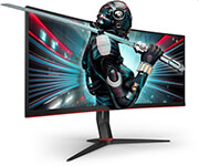othoni aoc cu34g2x bk 34 led 2k ultra wide 144hz black photo