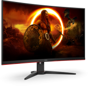 othoni aoc cq32g2se bk 315 led curved qhd 165 hz black photo