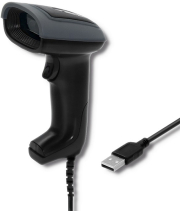 qoltec wired qr barcode scanner usb photo