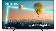 tv philips 50pus8007 12 50 led smart android 4k ultra hd ambilight photo