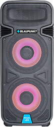 blaupunkt professional audio system bt fm usb sd aux karaoke pa20led lighting photo