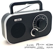 akai apr 5112 forito analogiko radiofono me aux in kai eisodo akoystikon photo