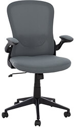 karekla grafeioy hm117810 mayros skeletos gkri mesh 60x56x105 ek photo karekla grafeioy hm117810 mayros skeletos gkri mesh 60x56x105 ek photo