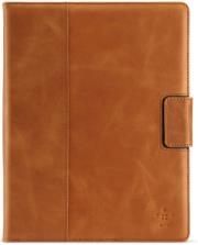 belkin f7n009cwc01 full grain leather cover stand for ipad 2 ipad 3 brown photo