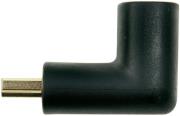belkin f3y041bf adapter hdmi m f left angle 270 degrees black gold photo