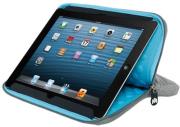 meliconi 406451 niversal traveller sleeve for tablet 101 grey blue photo