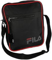 fila shoulder bag black red photo